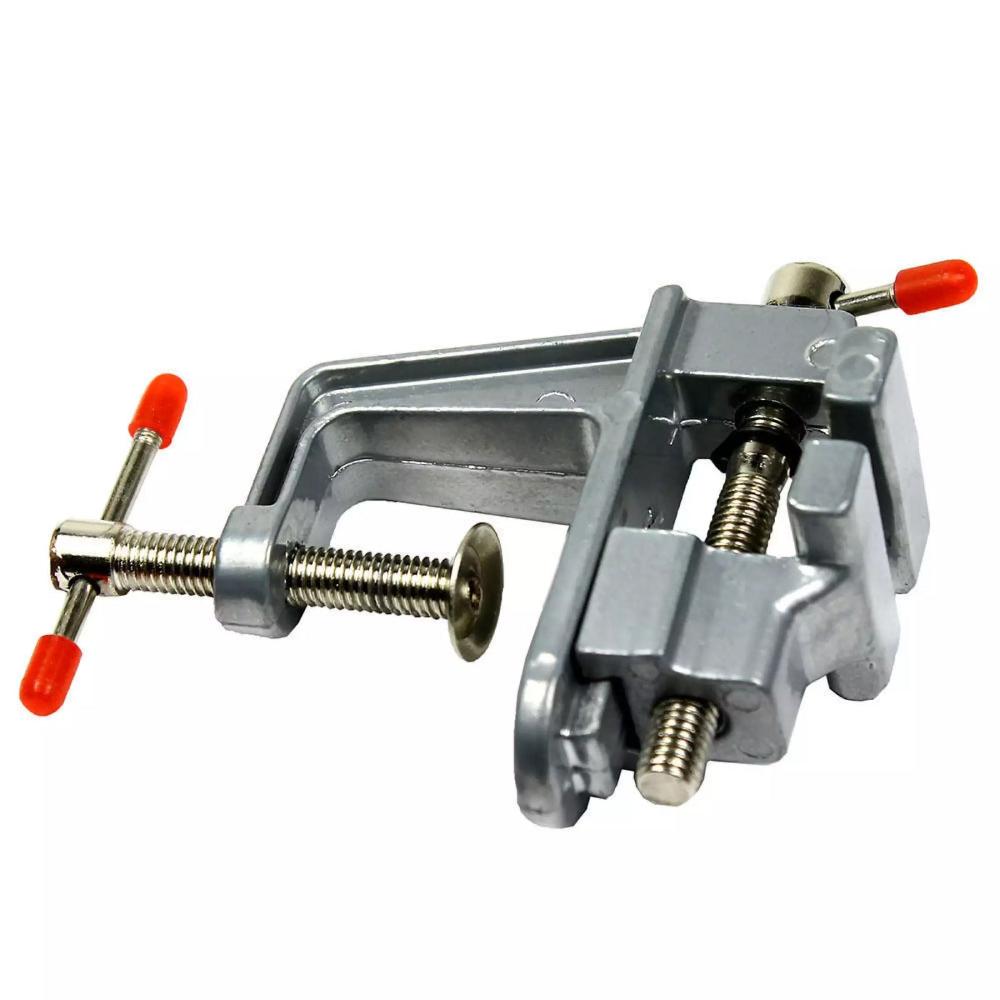 Mini Table Bench Vise 3.5" Work Vice Jewelers Hobby Clamp