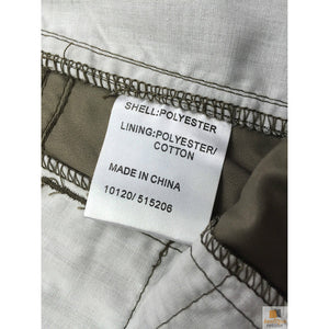 Huski Cargo Shorts Mens Cascade Microfibre Flexi Fit Army Military 515206 Clay 4Xl (112Cm Waist)