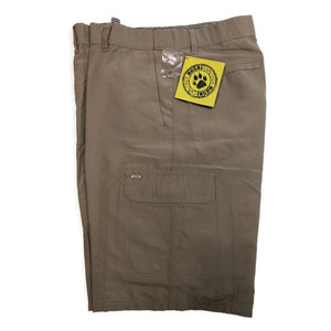 Huski Cargo Shorts Mens Cascade Microfibre Flexi Fit Army Military 515206 Clay 4Xl (112Cm Waist)
