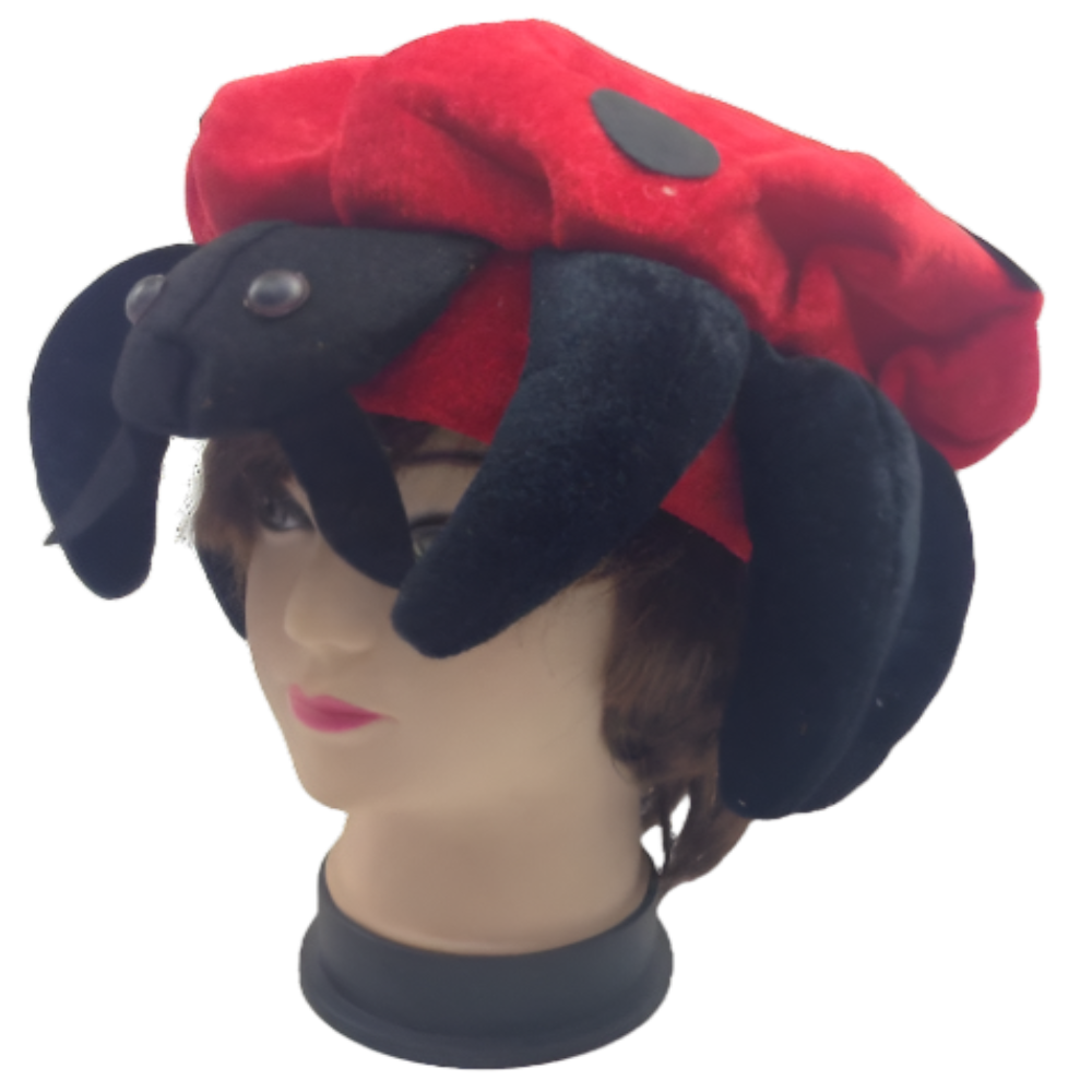 Ladybug Hat Animal Novelty Cap Party Wear Fancy Dress Costume Accessory