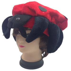 Ladybug Hat Animal Novelty Cap Party Wear Fancy Dress Costume Accessory