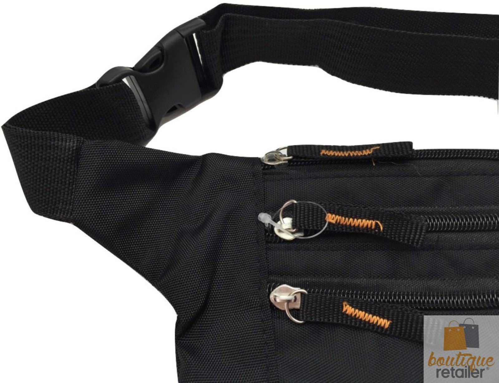 Br Apparel Travel Money Belt Passport Wallet Pouch Card Waist Credit Holder Bum Bag