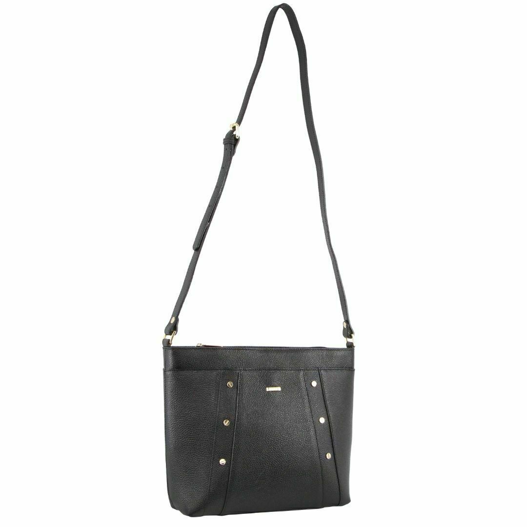 Morrissey Italian Genuine Leather Bag Cross Body Handbag Ladies Ipad Black