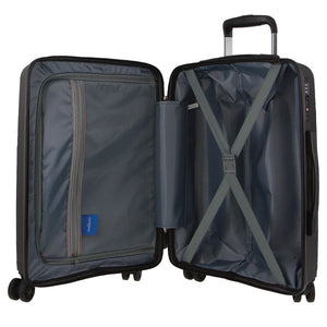 Pierre Cardin Inspired Milleni Hardshell 3 Piece Luggage Bag Set Travel Suitcase