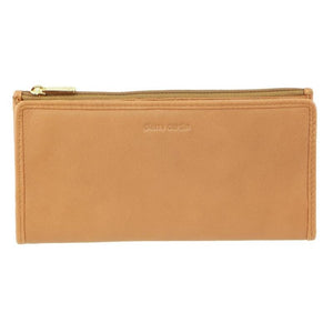 Pierre Cardin Womens Soft Italian Leather Rfid Purse Wallet Caramel