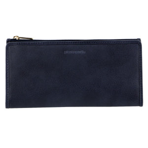 Pierre Cardin Womens Soft Italian Leather Rfid Purse Wallet Midnight