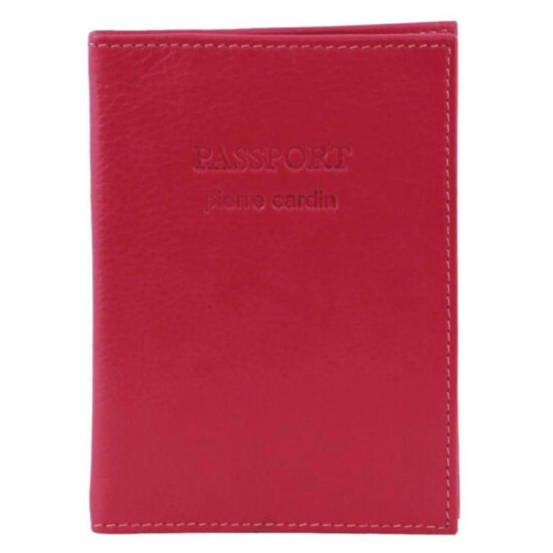 Pierre Cardin Slim Leather Passport Wallet Holder Rfid Case Cover