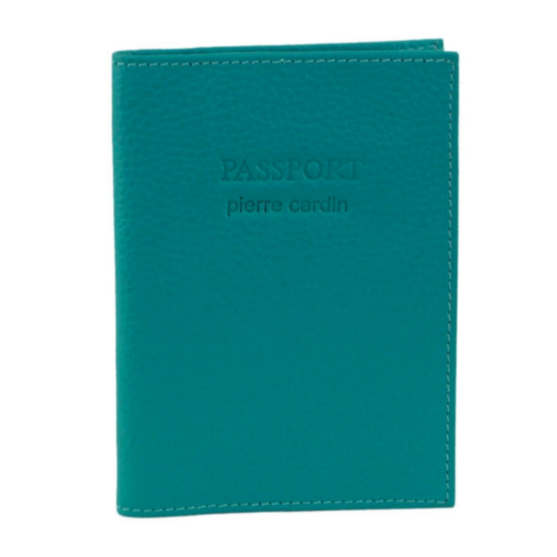 Pierre Cardin Slim Leather Passport Wallet Holder Rfid Case Cover