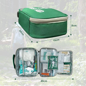 2X 258Pcs Premium First Aid Kit Medical Travel Set Emergency Family Safety