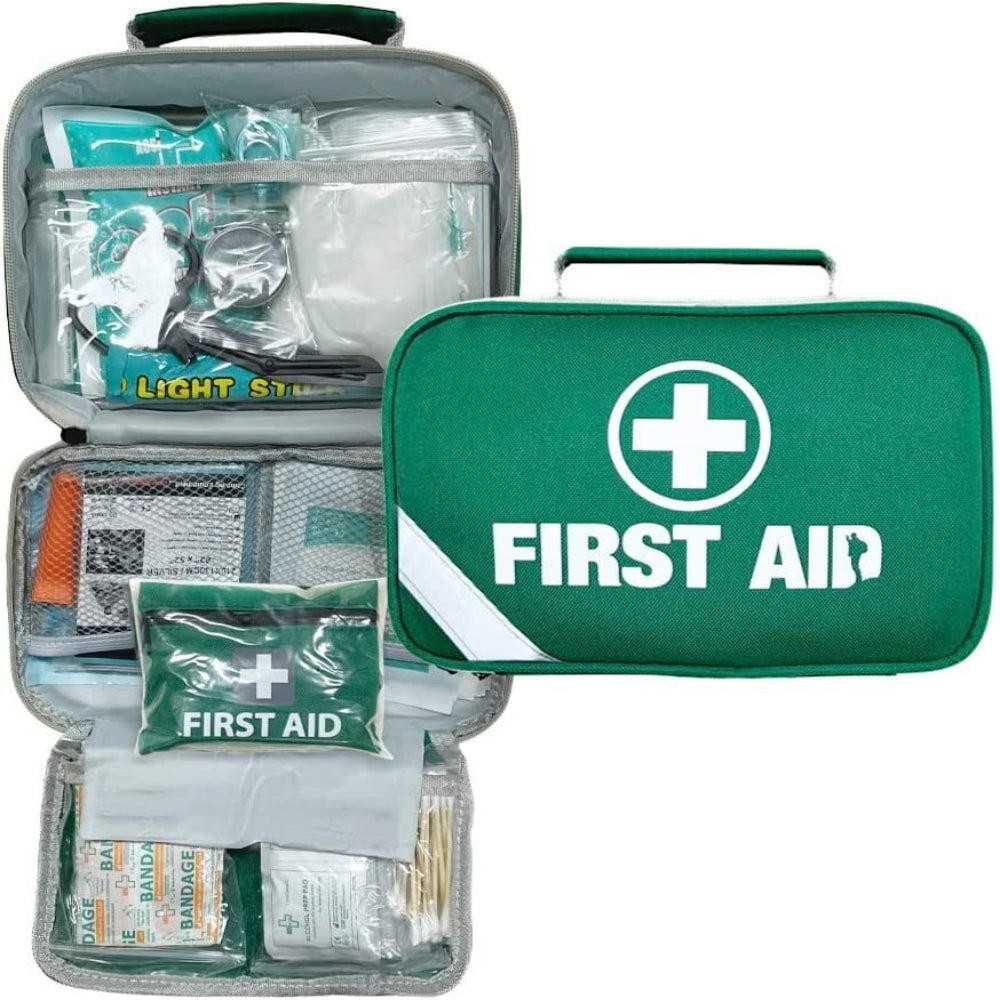 2X 258Pcs Premium First Aid Kit Medical Travel Set Emergency Family Safety