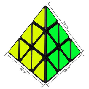 Educational Toys Pyraminx Triangle Cube Pyramid Brain Teaser Puzzle