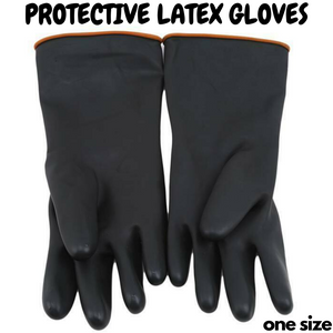 Latex Gloves Rubber Ppe Industrial Anti Chemical Acid Heavy Duty