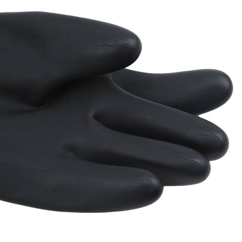 Latex Gloves Rubber Ppe Industrial Anti Chemical Acid Heavy Duty