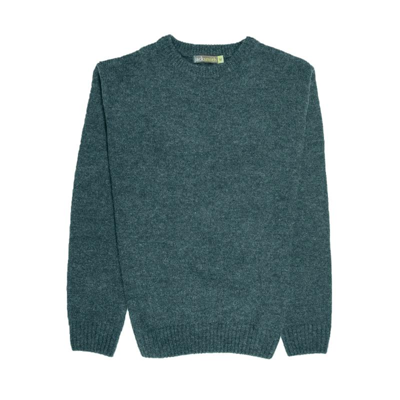 100% Shetland Wool Crew Round Neck Knit Jumper Pullover Mens Sweater Knitted Sherwood (32)