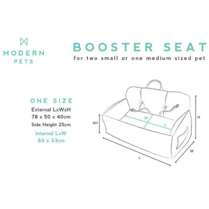 Premium Dog Booster Seat For Medium Pets