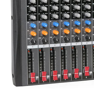 Hridz 16 Channels Audio Sound Mixer Mixing Dj Console Usb With 48V Phantom Power