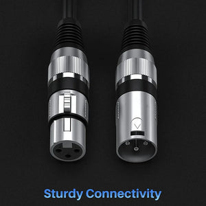 Hridz 1M Xlr Cable Male To Female Audio Output And Input Apply Ktv Microphone