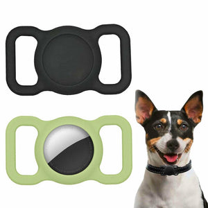 Silicone Pet Protective Case For Airtag Loop Apple Gps Finder Dog Cat Collar Au