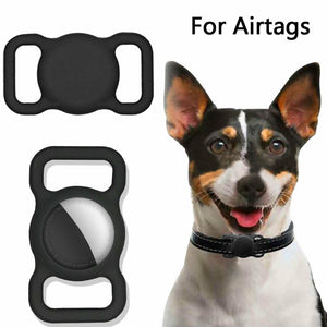 Silicone Pet Protective Case For Airtag Loop Apple Gps Finder Dog Cat Collar Au