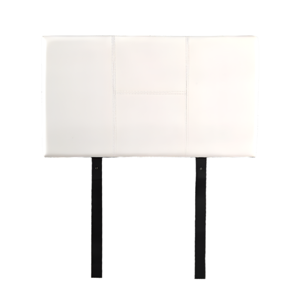 Pu Leather Single Bed Headboard Bedhead White