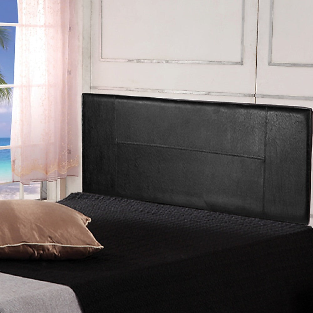 Pu Leather Double Bed Headboard Bedhead Black