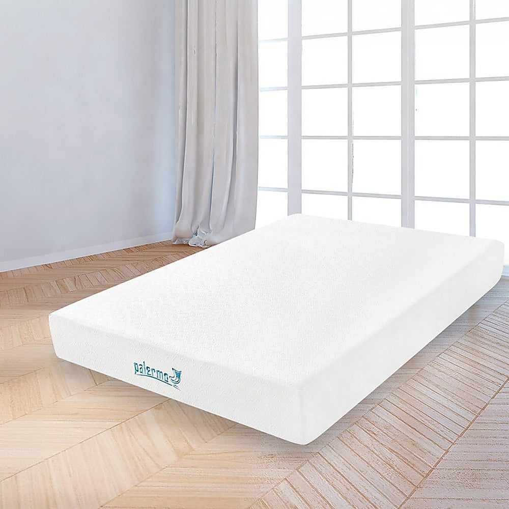 Palermo Queen 25Cm Gel Memory Foam Mattress Dual Layered Certipur Us Certified