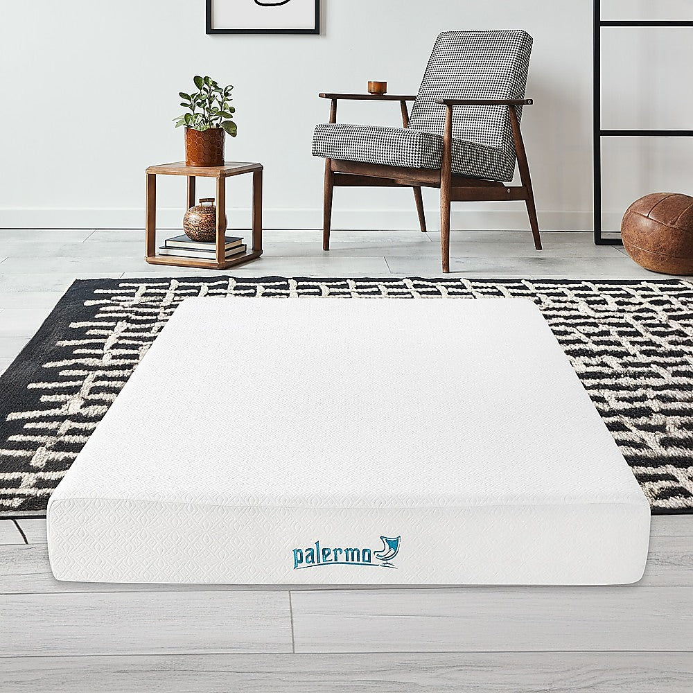 Palermo Queen 25Cm Gel Memory Foam Mattress Dual Layered Certipur Us Certified