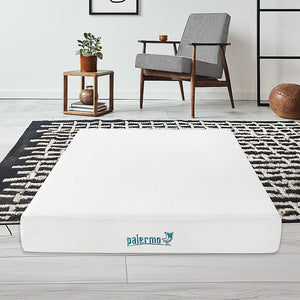 Palermo Queen 25Cm Gel Memory Foam Mattress Dual Layered Certipur Us Certified