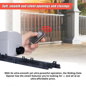 Randy & Travis Machinery 700Kg Auto Slide Sliding Gate Opener Automatic W 4M Rail