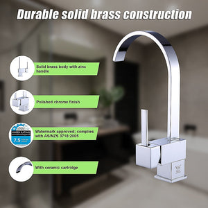 Basin Mixer Tap Faucet Kitchen Laundry Bathroom Sink