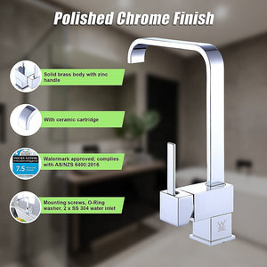 Basin Mixer Tap Faucet Kitchen Laundry Bathroom Sink