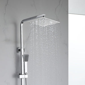 300Mm Shower Head Square 304Ss Polished Chrome Finish