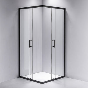 Della Francesca 800 X 800Mm Sliding Door Nano Safety Glass Shower Screen By