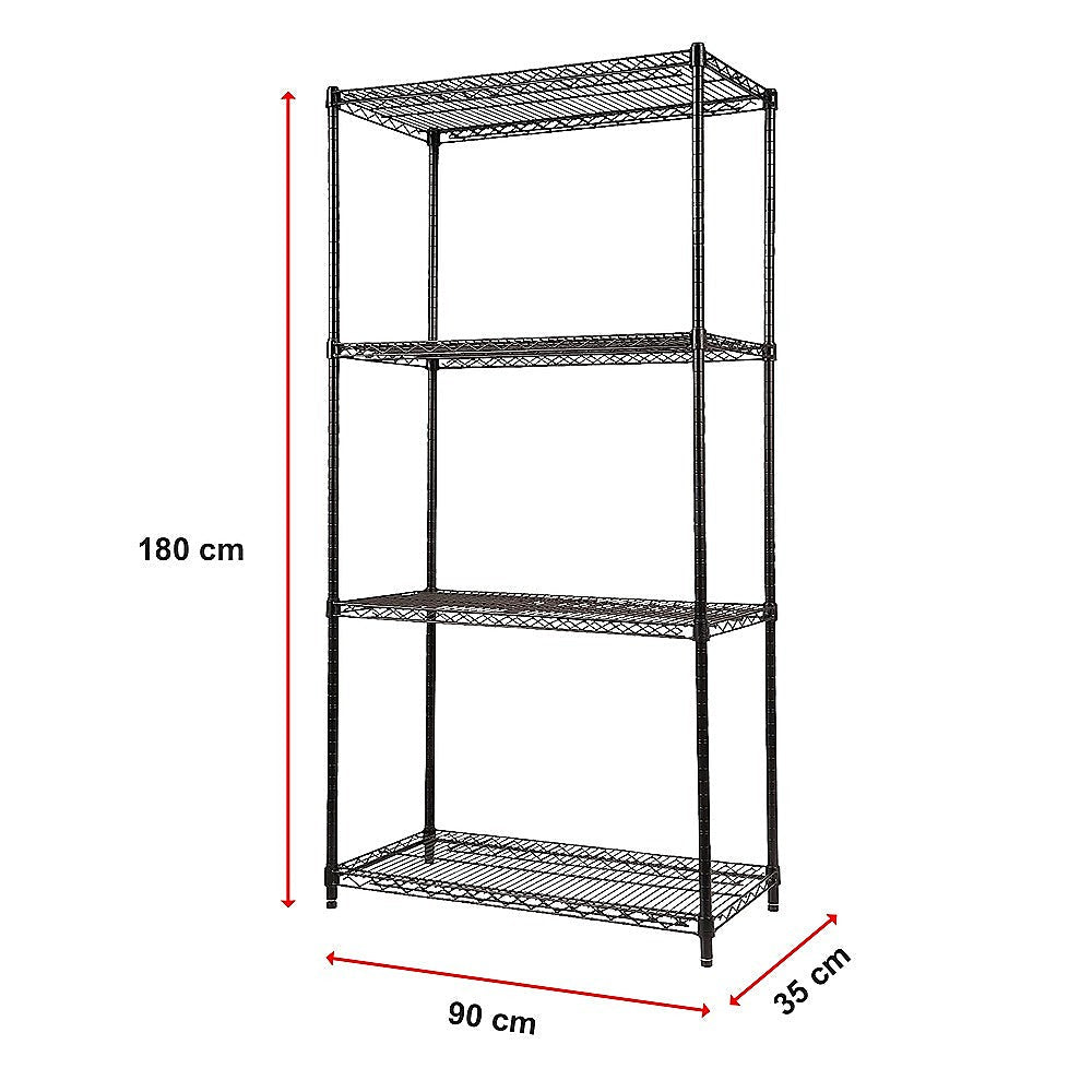 Modular Wire Storage Shelf 900 X 350 1800Mm Steel Shelving