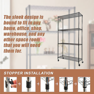 Modular Wire Storage Shelf 900 X 350 1800Mm Steel Shelving