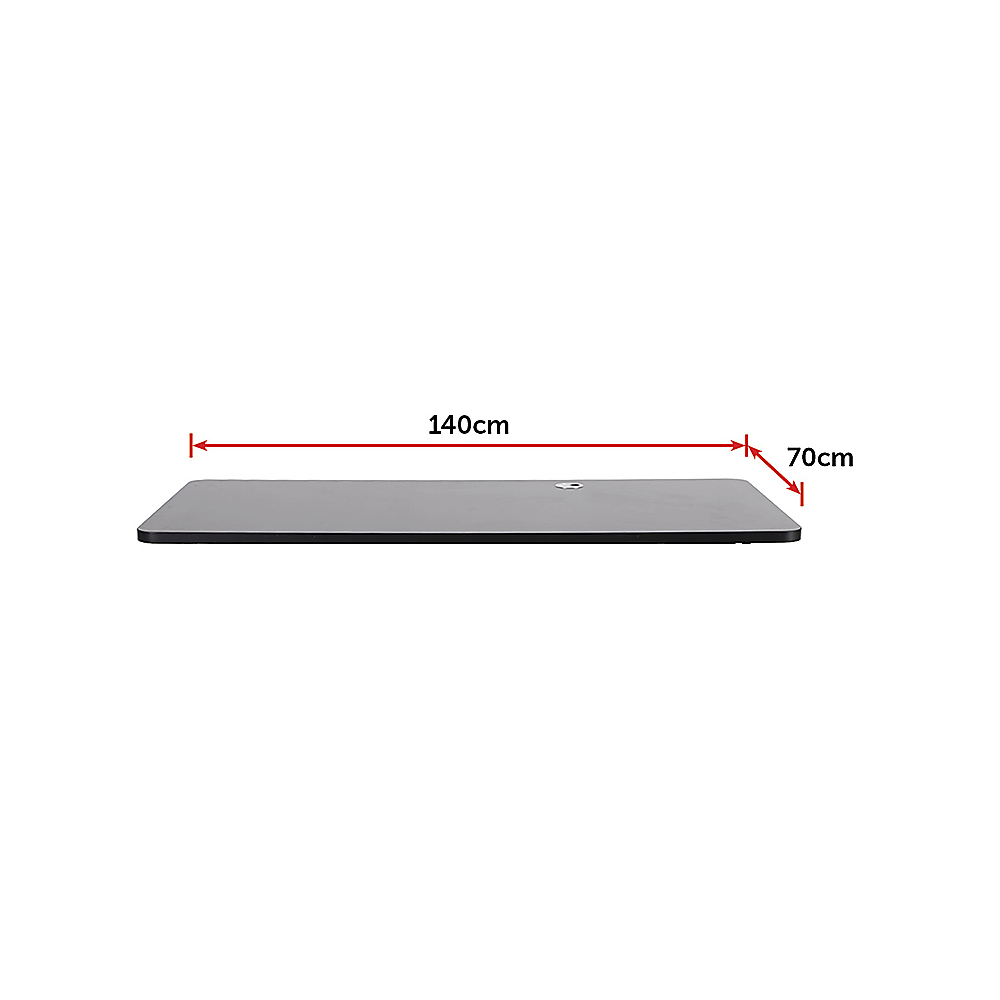 Office Home Computer Desk Table Top With Cable Hole