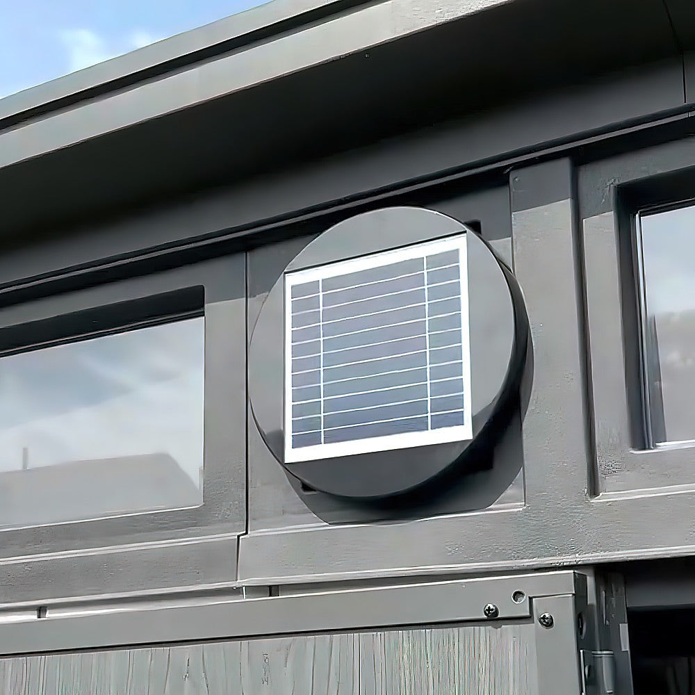 Solar Powered Roof Fan Ventilator Loft For Boat Rv Greenhouse Shed Caravan