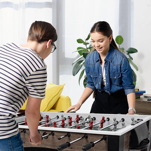 Randy & Travis Machinery Foosball Soccer Table Game Activity For Home Office Recreation