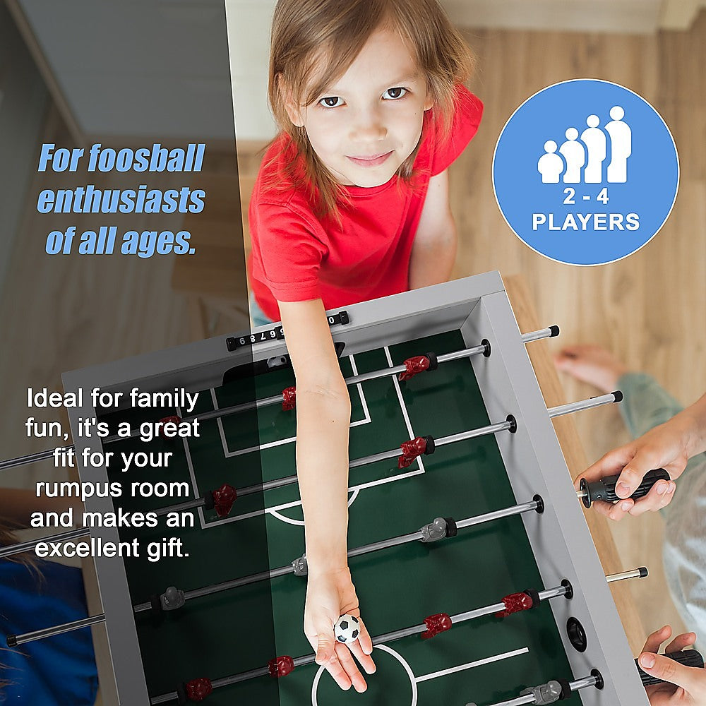 Randy & Travis Machinery Foosball Soccer Table Game Activity For Home Office Recreation