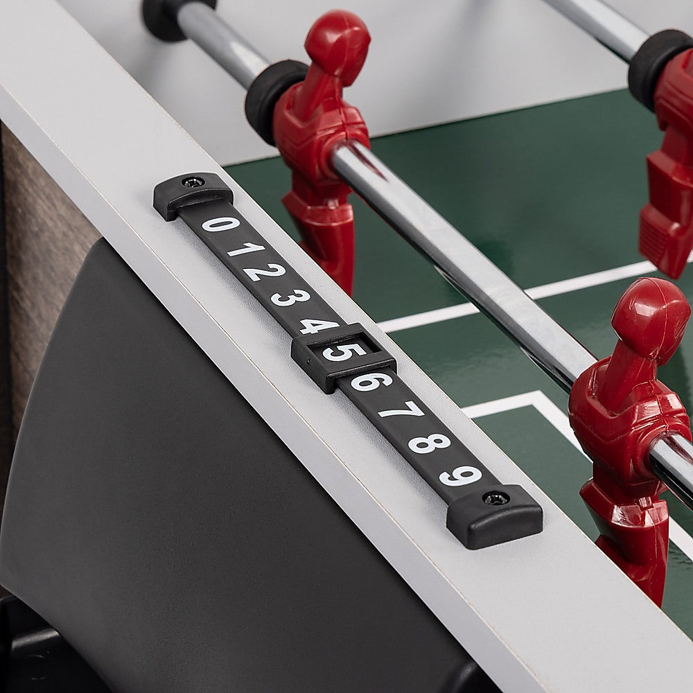 Randy & Travis Machinery Foosball Soccer Table Game Activity For Home Office Recreation