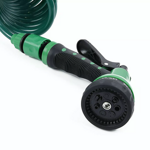 30M Garden Hose Heavy Duty Coiled Spiral Car Washing Cleaning Water