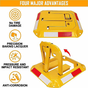 Parking Space Lock Folding Barrier Bollard