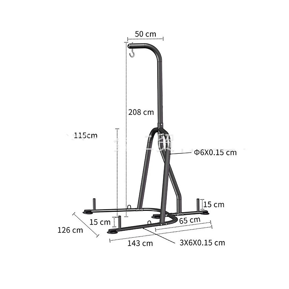 Punching Bag Stand Single Station Boxing Heavy