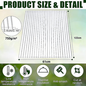 4Mm Polycarbonate Roofing Sheets Clear Uv 610X1220mm Bulk Pack