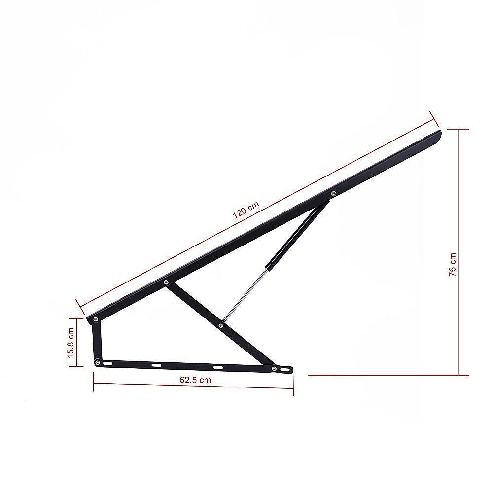 120Cm Pneumatic Sofa Bed Lift Up Mechanism Kit