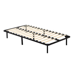 King Single Metal Bed Frame Full Steel Heavy Duty