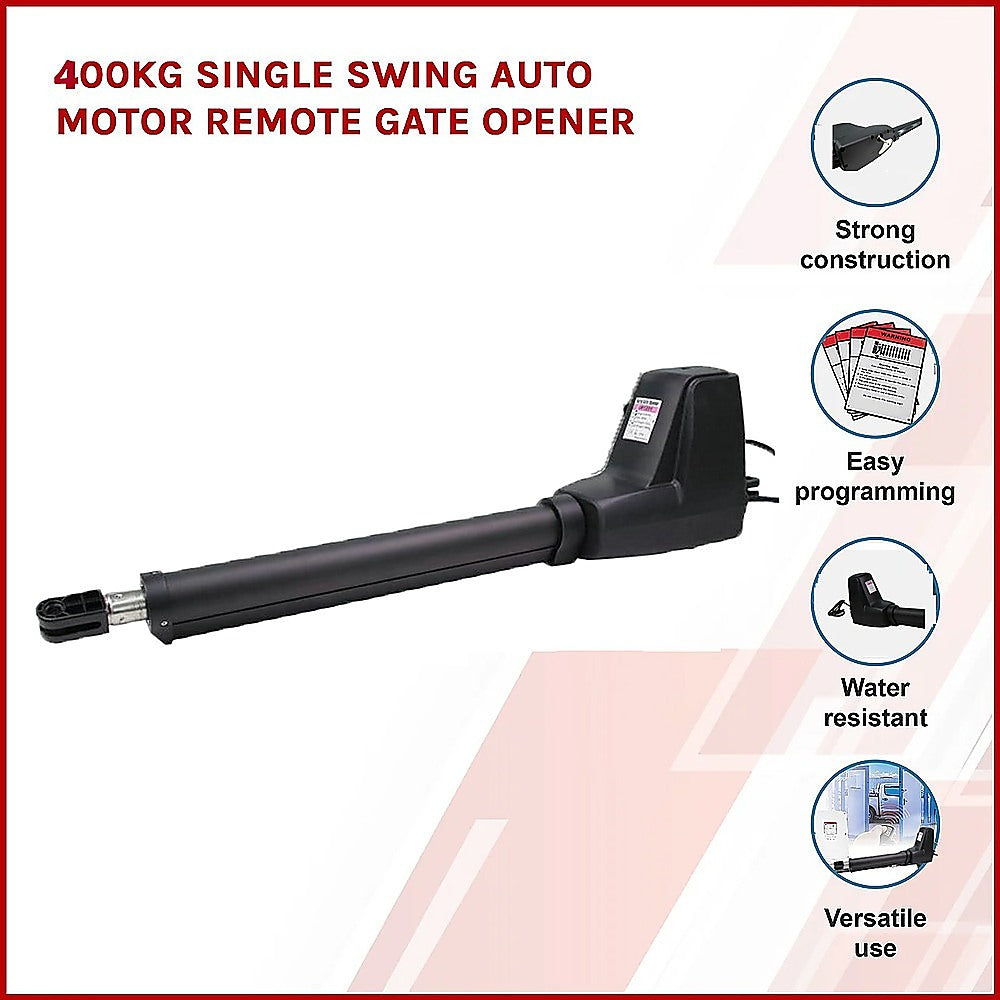 400Kg Single Swing Auto Motor Remote Gate Opener