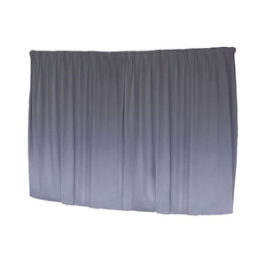 Large Thick Velvet Blockout Curtains 540X 230Cm Pinch Pleat+30 Hooks Purple Grey