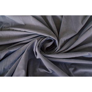 Large Thick Velvet Blockout Curtains 540X 230Cm Pinch Pleat+30 Hooks Purple Grey