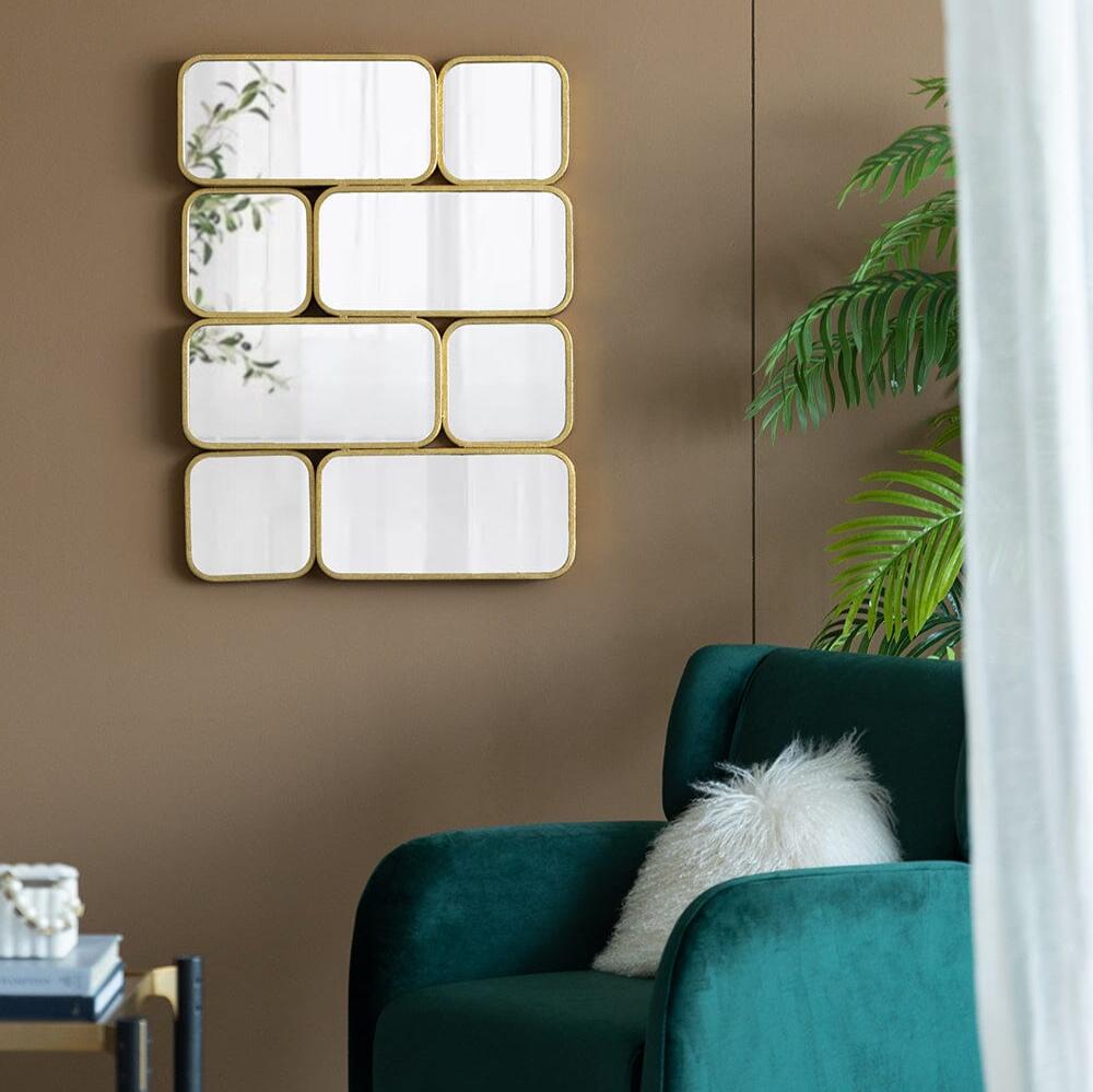 Golden Eye Wall Mirror